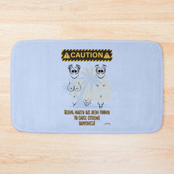 Item preview, CAUTION - Being naked has been found to cause extreme happiness! C bits designed and sold by NUDIMS.