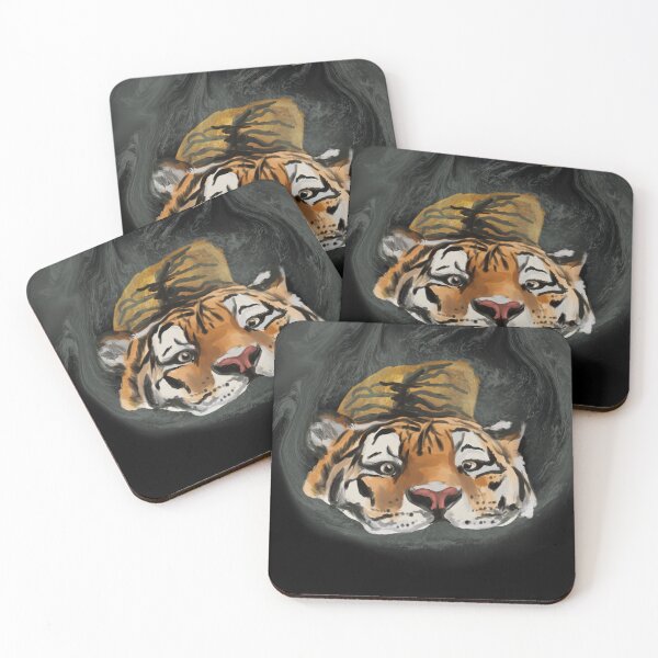 Item preview, Tiger swimming designed and sold by Becs ArtisticVoid.