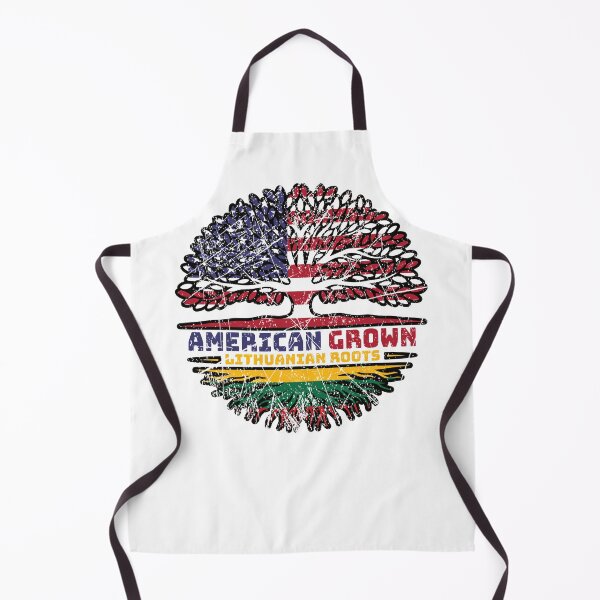Item preview, Lithuania Lithuanian US American USA United States Tree Roots Flag designed and sold by FlagX.