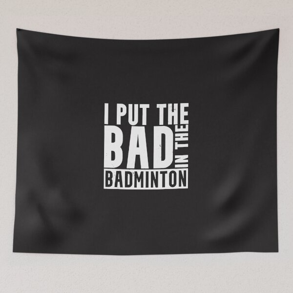 Item preview, Badminton Sports Badminton Player  1 designed and sold by DonnaHeathcot.