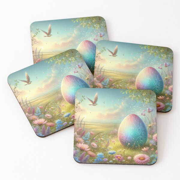 Item preview, magical easter landscape Easter egg designed and sold by Expressions-Sel.