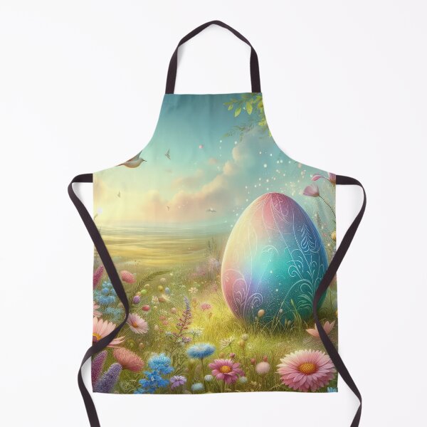 Item preview, magical easter landscape Easter egg designed and sold by Expressions-Sel.