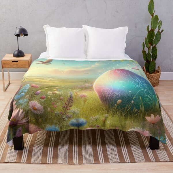 Item preview, magical easter landscape Easter egg designed and sold by Expressions-Sel.