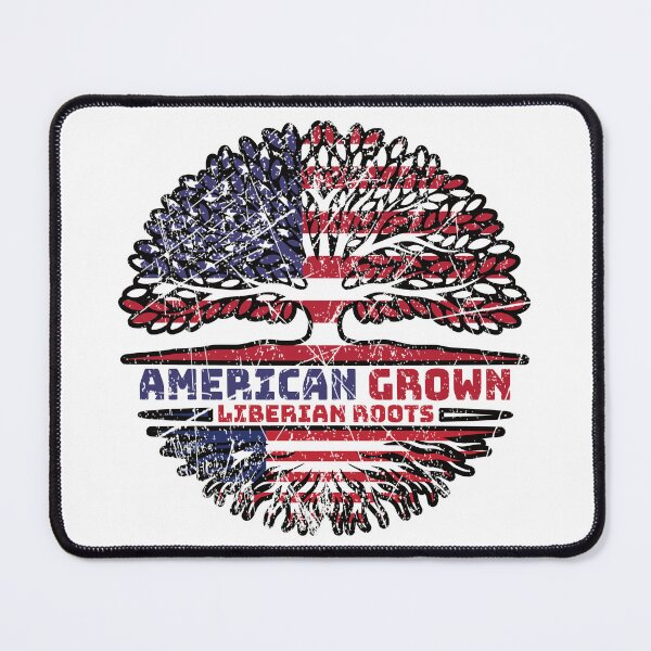 Item preview, Liberia Liberian US American USA United States Tree Roots Flag designed and sold by FlagX.