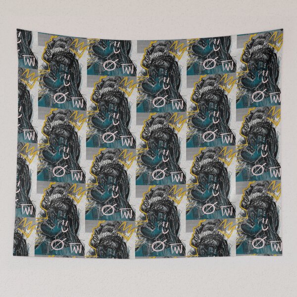 Item preview, Dual Identity: Urban Graffiti Faces designed and sold by dusso.