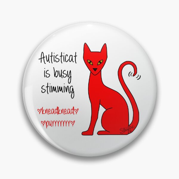 Item preview, Autisticat is Stimming designed and sold by Starfire Studio.