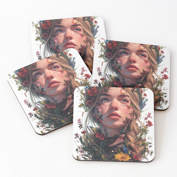 Item preview, Flower Girl Series 8 designed and sold by sixblackroses.