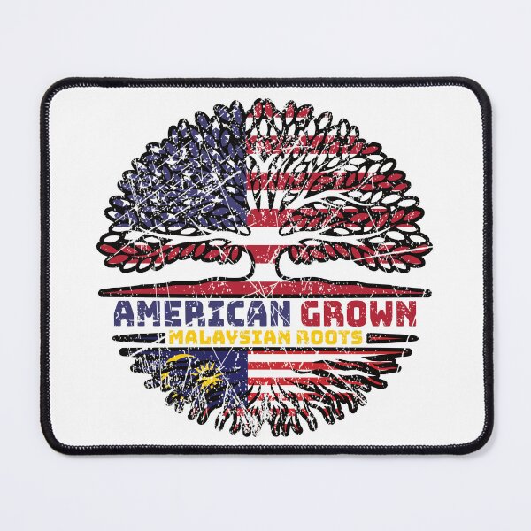 Item preview, Malaysia Malaysian US American USA United States Tree Roots Flag designed and sold by FlagX.