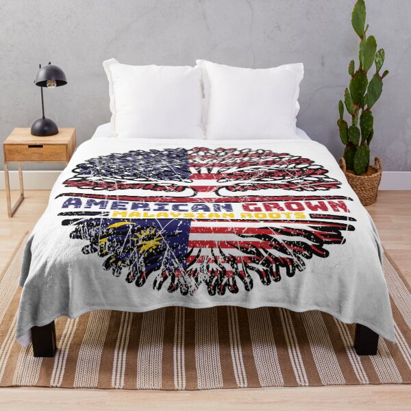 Item preview, Malaysia Malaysian US American USA United States Tree Roots Flag designed and sold by FlagX.