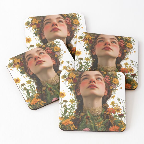 Item preview, Flower Girl Series 9 designed and sold by sixblackroses.