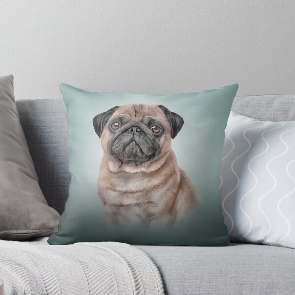 Item preview, Drawing dog Pug  designed and sold by bonidog.