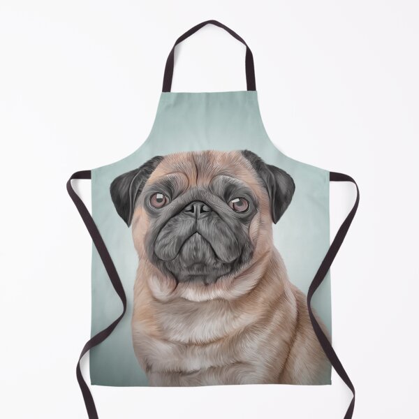 Item preview, Drawing dog Pug designed and sold by bonidog.