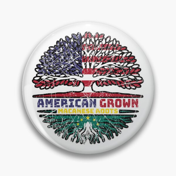 Item preview, Macau Macanese American USA Tree Roots Flag designed and sold by FlagX.