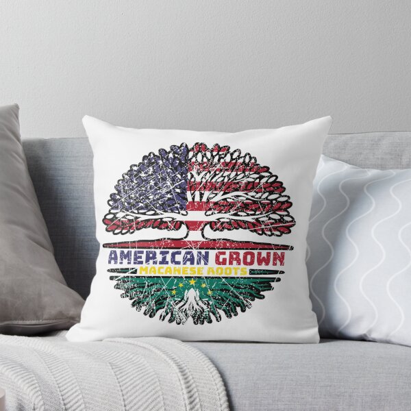 Item preview, Macau Macanese American USA Tree Roots Flag designed and sold by FlagX.