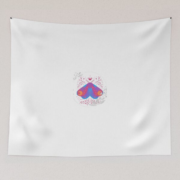 Item preview, chinese moon moth (good fortune, seeing the light) designed and sold by Happyart2024.