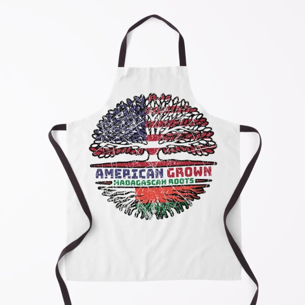 Item preview, Madagascar Madagascan American USA Tree Roots Flag designed and sold by FlagX.