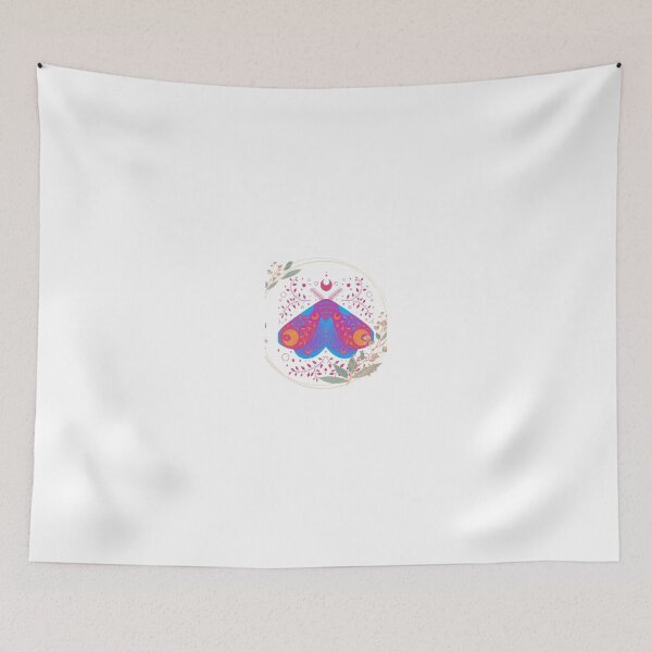 Item preview, chinese moon moth (good fortune, seeing the light) designed and sold by Happyart2024.