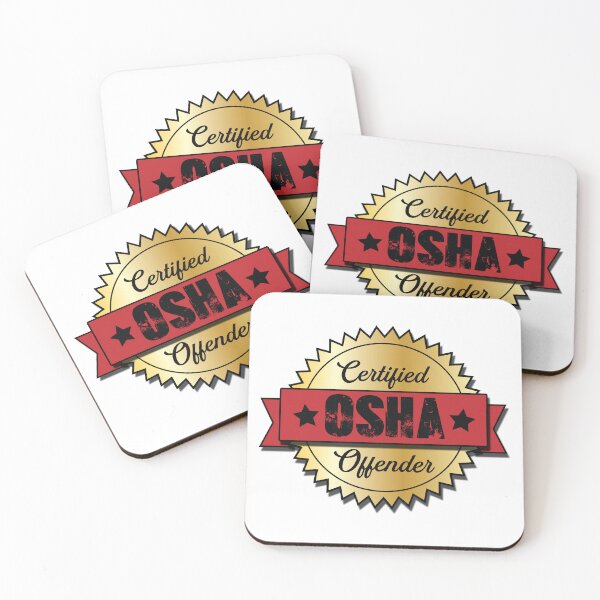 Item preview, Certified OSHA Offender Badge designed and sold by bycassidydesign.