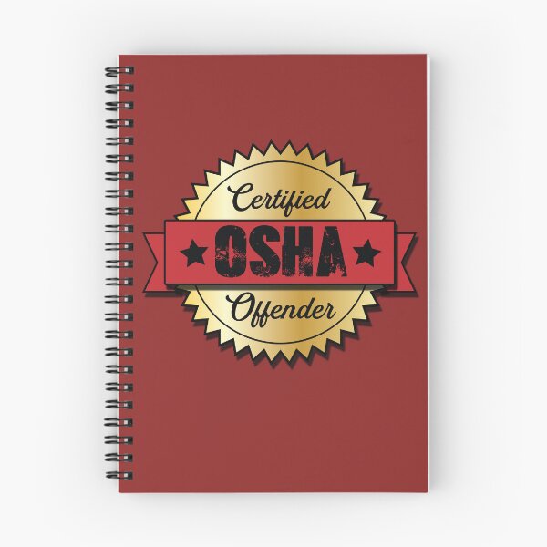 Item preview, Certified OSHA Offender Badge designed and sold by bycassidydesign.