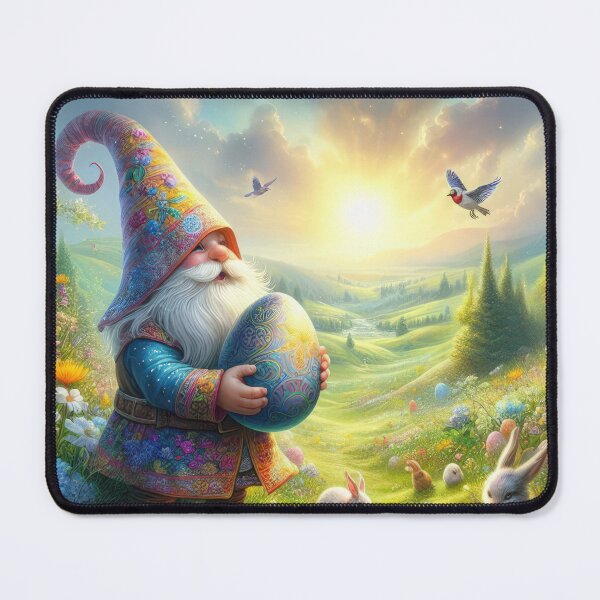 Item preview, magical easter  landscape gnome with egg   designed and sold by Expressions-Sel.