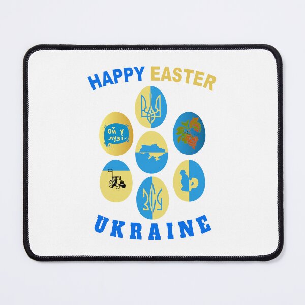 Item preview, Happy Easter Ukraine - Ukrainian-themed eggs - Ukrainian Easter designed and sold by Aide.