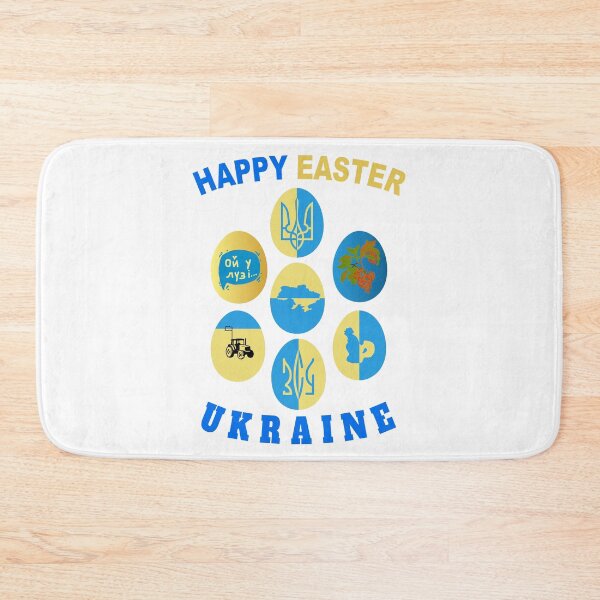 Item preview, Happy Easter Ukraine - Ukrainian-themed eggs - Ukrainian Easter designed and sold by Aide.