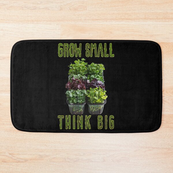 Item preview, Grow Small, Think Big designed and sold by Yogimeister.