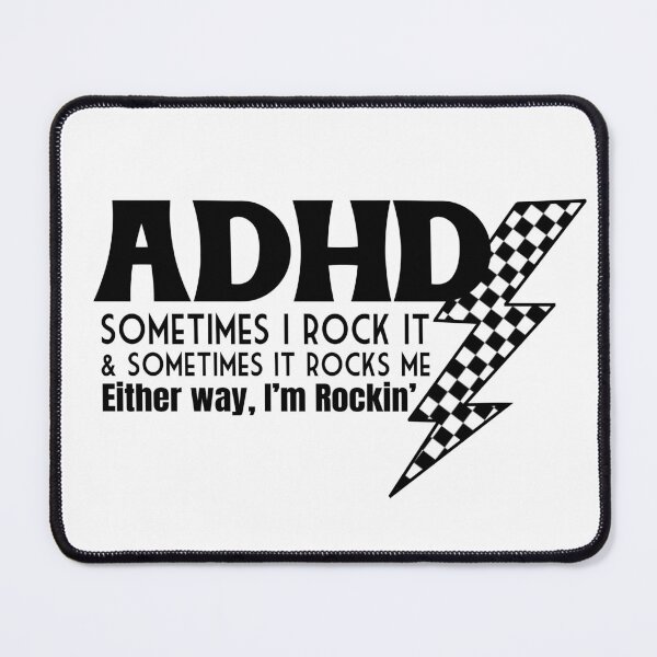 Item preview, ADHD Rockin designed and sold by bycassidydesign.