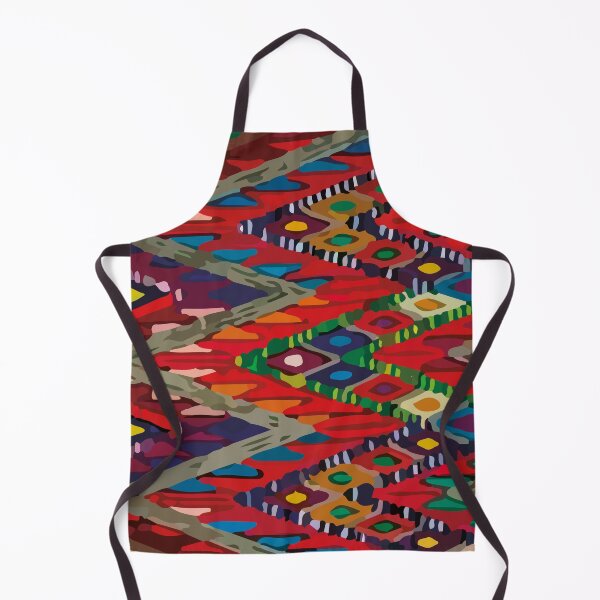 Item preview, Bold embroidery hand stitch maya textile maximalist boho chic decor designed and sold by T-Mex.