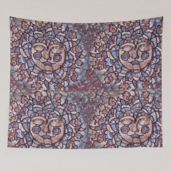 Item preview, Sleeping Sun Mosaic designed and sold by catapat60.