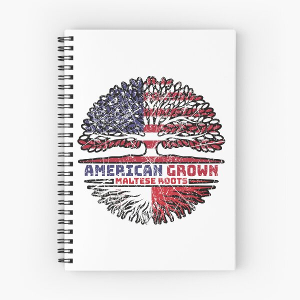 Item preview, Malta Maltese US American USA United States Tree Roots Flag designed and sold by FlagX.