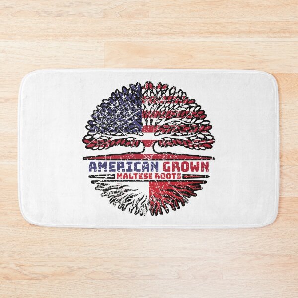 Item preview, Malta Maltese US American USA United States Tree Roots Flag designed and sold by FlagX.