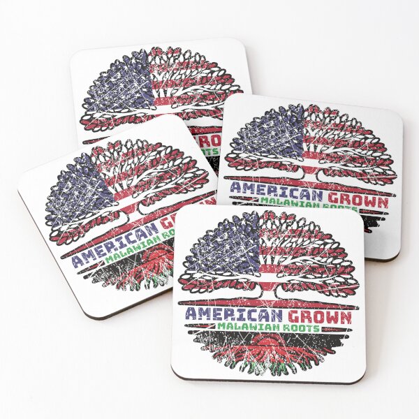 Item preview, Malawi Malavian US American USA United States Tree Roots Flag designed and sold by FlagX.
