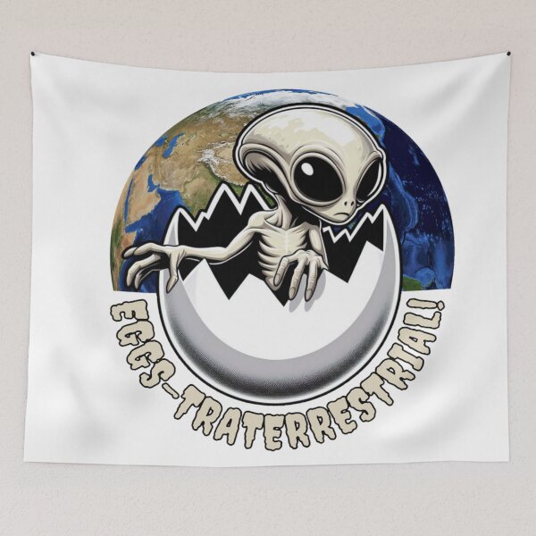 Item preview, Eggs-traterrestrial! designed and sold by DShirtRepublic.