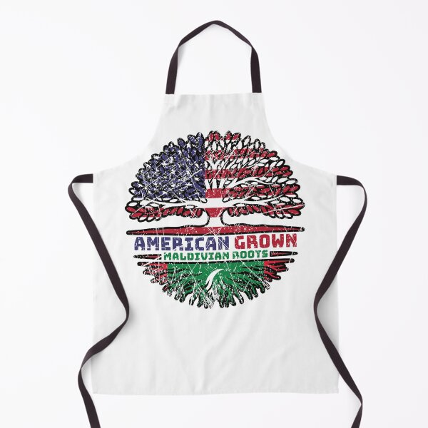 Item preview, Maldives Maldivian American USA Tree Roots Flag designed and sold by FlagX.