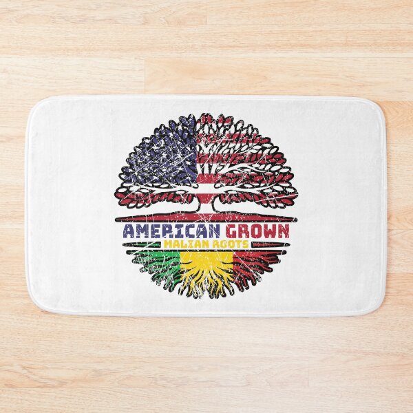 Item preview, Mali Malian American USA Tree Roots Flag designed and sold by FlagX.