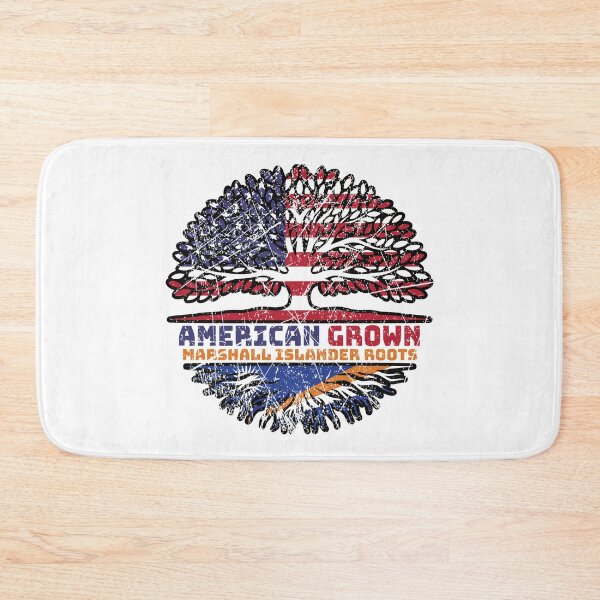 Item preview, Marshall Islands Marshall Islander American USA Tree Roots Flag designed and sold by FlagX.
