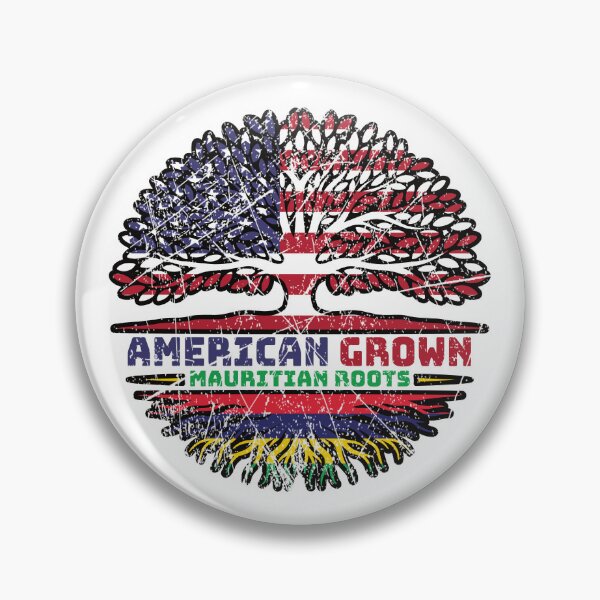 Item preview, Mauritius Mauritian US American USA United States Tree Roots Flag designed and sold by FlagX.