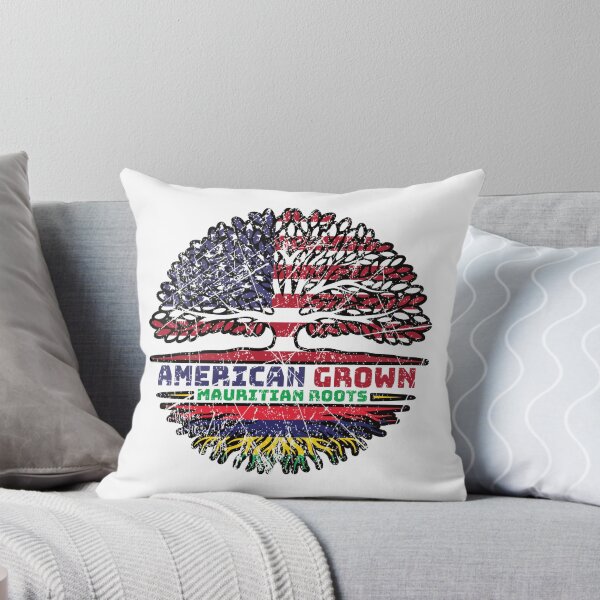 Item preview, Mauritius Mauritian US American USA United States Tree Roots Flag designed and sold by FlagX.