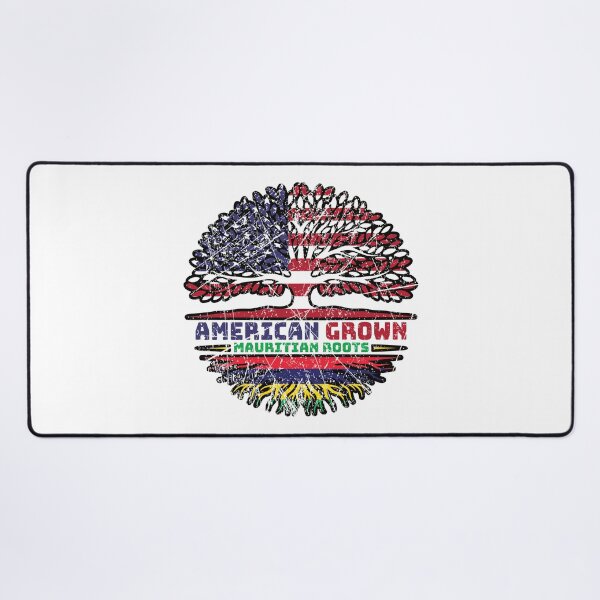 Item preview, Mauritius Mauritian US American USA United States Tree Roots Flag designed and sold by FlagX.