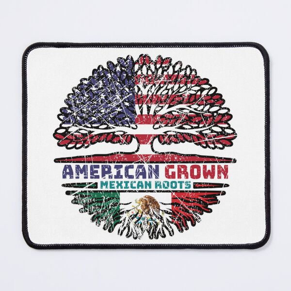 Item preview, Mexico Mexican US American USA United States Tree Roots Flag designed and sold by FlagX.