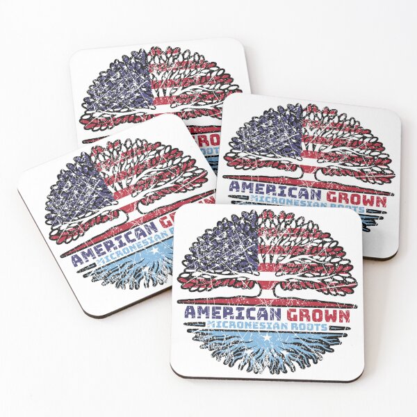 Item preview, Micronesia Micronesian US American USA United States Tree Roots Flag designed and sold by FlagX.
