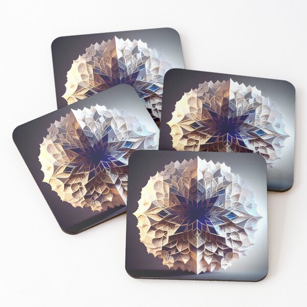 Item preview, Blue Star II Paper Mandala  designed and sold by ArtLynette.