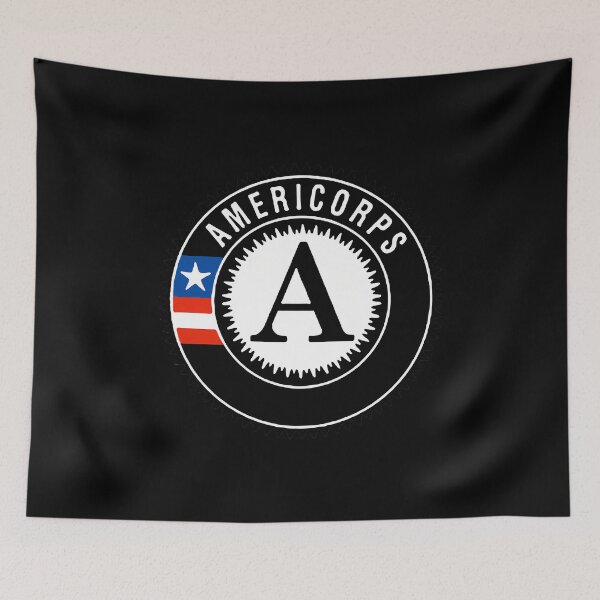 Item preview, AmeriCorps logo designed and sold by DeondreDonnel.