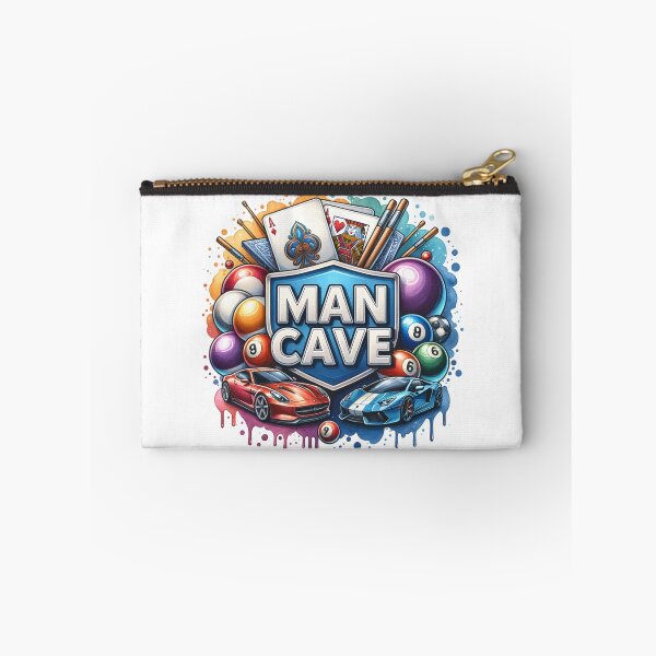 Item preview, Man Cave with Cars, Cards and Billiard Balls designed and sold by PassionforLove.