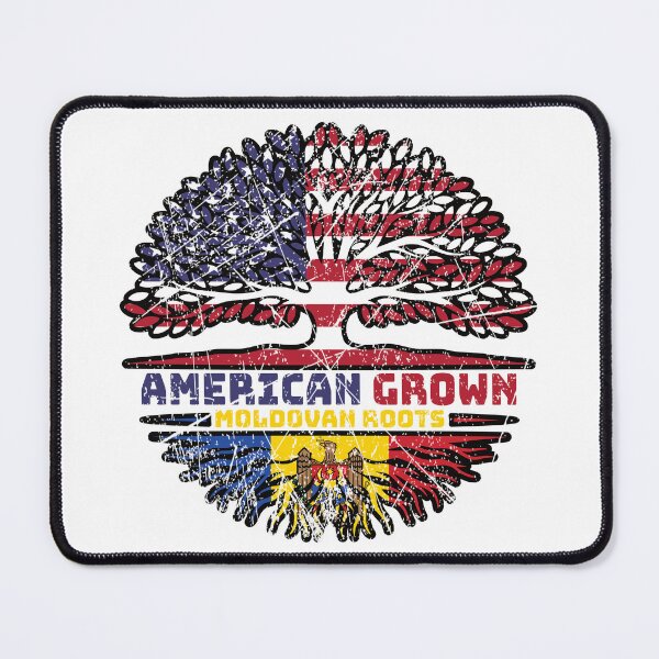 Item preview, Moldova Moldovan US American USA United States Tree Roots Flag designed and sold by FlagX.