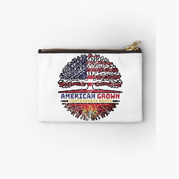 Item preview, Montenegro Montenegrin American USA Tree Roots Flag designed and sold by FlagX.
