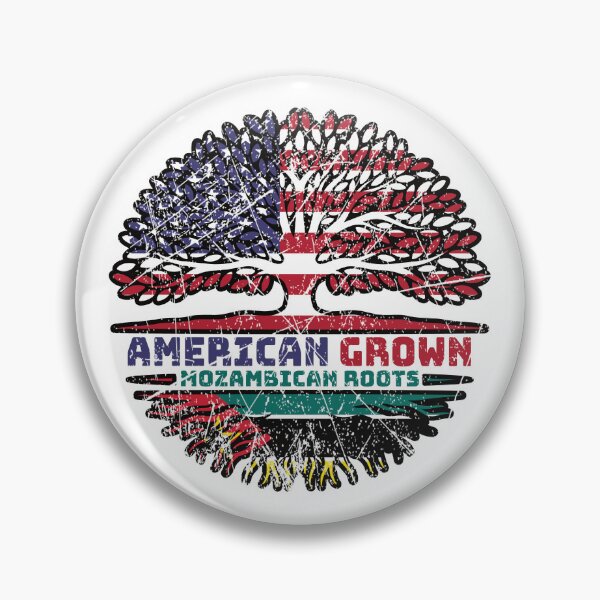 Item preview, Mozambique Mozambican American USA Tree Roots Flag designed and sold by FlagX.