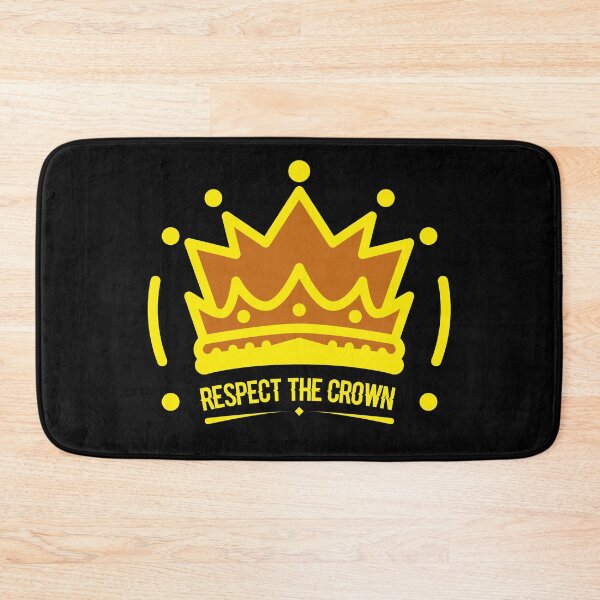 Item preview, Respect The Crown, Minimalist King Icon. designed and sold by Designial.