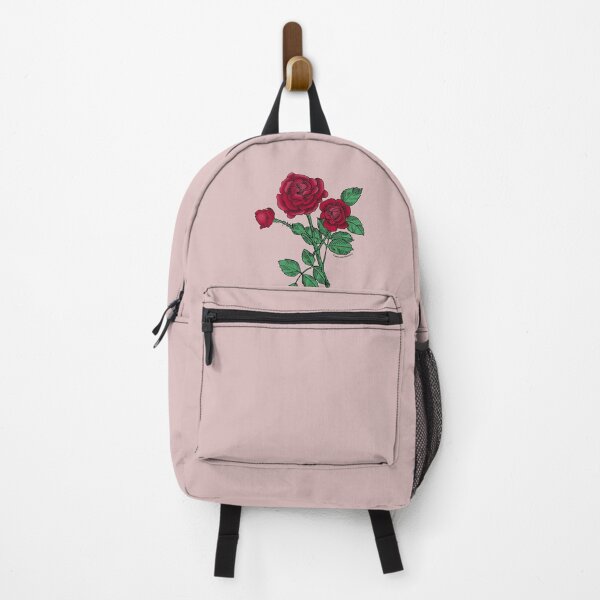 Item preview, Dark Red Rosette Rose Bloom Double 16-25 Petals In 3+ Rows designed and sold by Rachael Taylor.